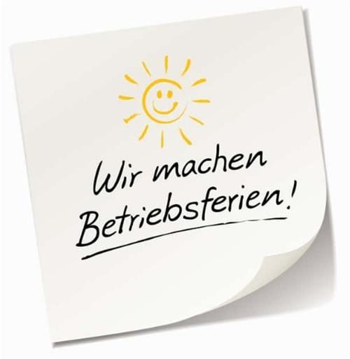 Betriebsferien 2021/22